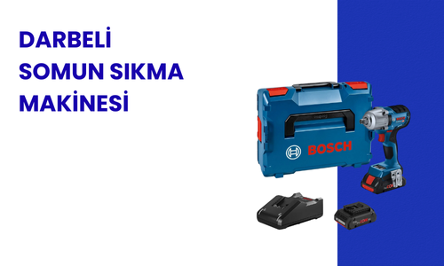 Darbeli Somun Sıkma Makinesi